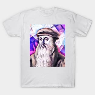 John Knox Pink Portrait | John Knox Artwork 8 T-Shirt